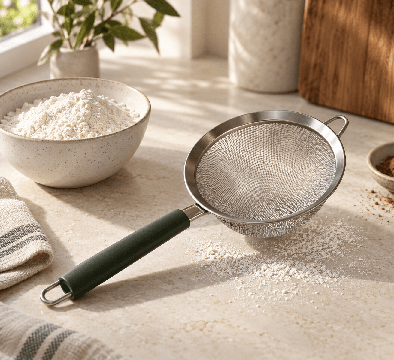 SprinkleMesh Fine Sifter kitchen tool